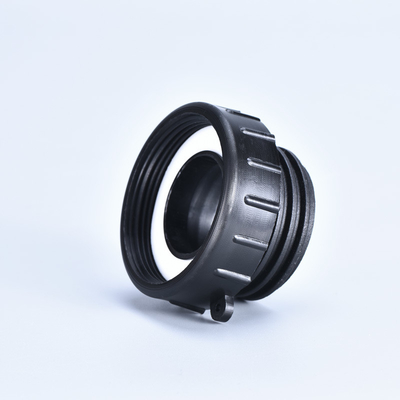 Adaptador de redução incluído na ligação de conector S60 preto para a válvula do tanque IBC de 63 mm