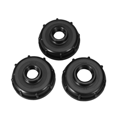 Válvula de torneira de jardim de PVC de plástico para adaptador de tanque IBC S60 * 6 acessórios de fundição durável