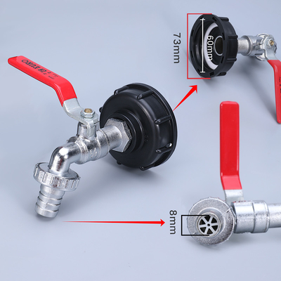 Reduzindo Adaptador acoplamento S60x6 Filamento para 1/2 
