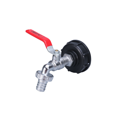 Adaptador de encaixe do tanque IBC S60x6 acoplamento com mangueira de barbas 1/2