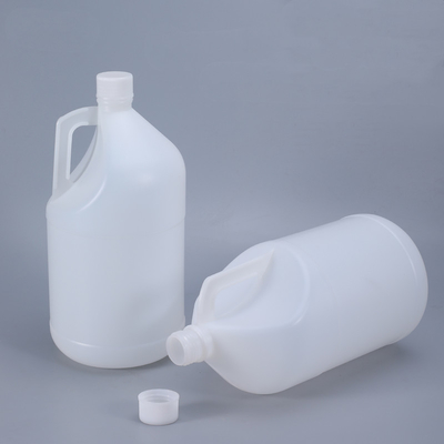 1 galão de HDPE Quadrado Detergente Químico Jerry Can com Manopla de Manobra Fácil