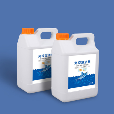 Logotipo personalizado 1 galão de garrafa de óleo de motor de HDPE quadrado para fácil embalagem de recarga