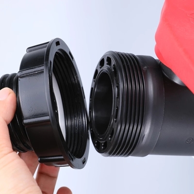 Umetass cinza 3 polegadas a 2 polegadas IBC Adaptador de acessórios de tanque de válvula para conector de tubos de irrigação de jardim