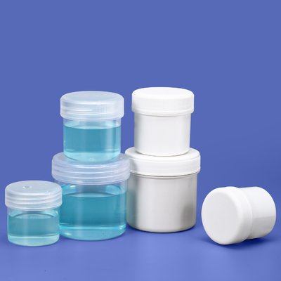 Armazenamento de alimentos Caixas de especiarias de plástico em PP Jarros Containers com tampa 8oz