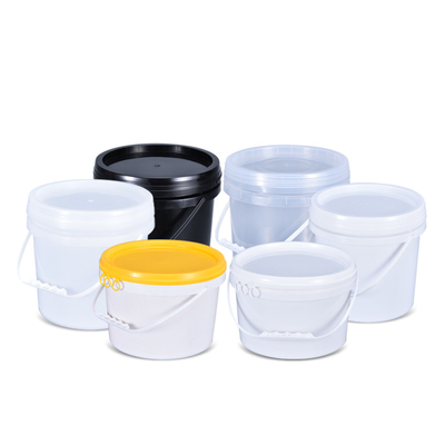 5000 ml embalagem de plástico redonda recipiente de balde de água para qualidade alimentar e logotipo personalizado