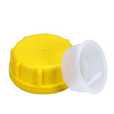 Encomenda personalizada aceita 38mm 53mm 60mm Chapa de parafuso preto e branco para garrafa de óleo do motor