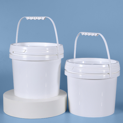 Embalagem de acarretamento de alimentos balde de plástico 4L balde de PP com tampa de vedação Impressão de transferência de calor