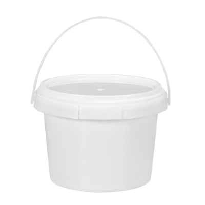 300 ml de recipiente de gelado durável em branco/claro/preto para embalagens de alimentos ecológicos