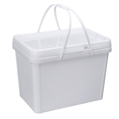 1.5L-25L Quadrado Retangular PP balde com tampa para tela de seda / impressão de transferência de calor