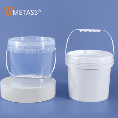 Embalagem para alimentos Container de plástico 1 galão tambor com tampa e alça de selo Gamma
