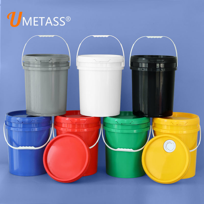 Pastic Handle 5 Gallon Baseball Filter Água cerveja balde desinfetante com tampa Gamma Seal