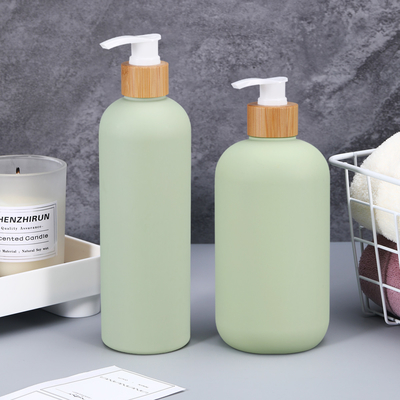 Logotipo aceitável Collar de HDPE Tubos cosméticos vazios para shampoo e loção