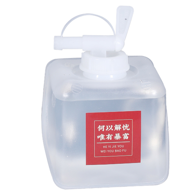 5L 10L 20L LDPE dobrável foldable líquido portador bolsa macia para acampar ao ar livre
