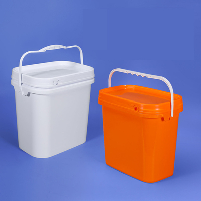220mm Altura 6L Balde retangular Loja Alimentos, produtos agrícolas