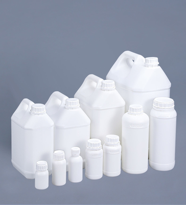 Resistente à permeabilidade de garrafas de plástico HDPE fluorado de 500 ml