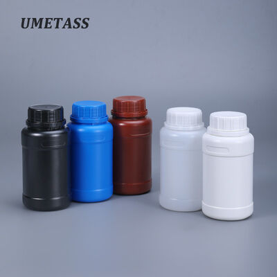 250ml Durable HDPE Pesticides Plastic Bottle Reagent Containor for Chemical Liquid Packaging