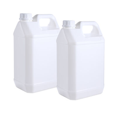Galão de plástico HDPE 3L para transporte de óleo, água, vinho e especiarias com impressão In Mold Label