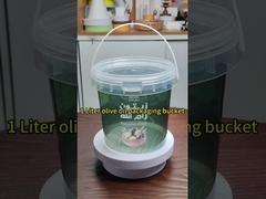 IML baldes de qualidade alimentar personalizados para espalhar chocolate manteiga de amendoim molhos de alimentos feitos de PP