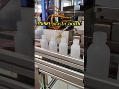 100 ml Garrafas de plástico de 8 oz de qualidade alimentar HDPE Reagente redondo Químico